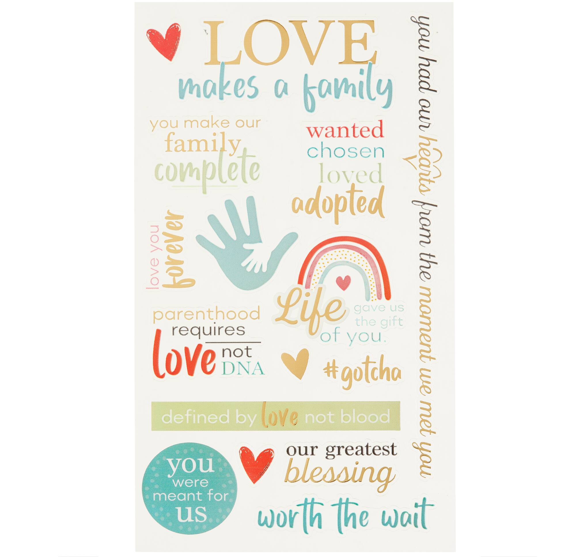 Baby Adoption Stickers by Recollections™